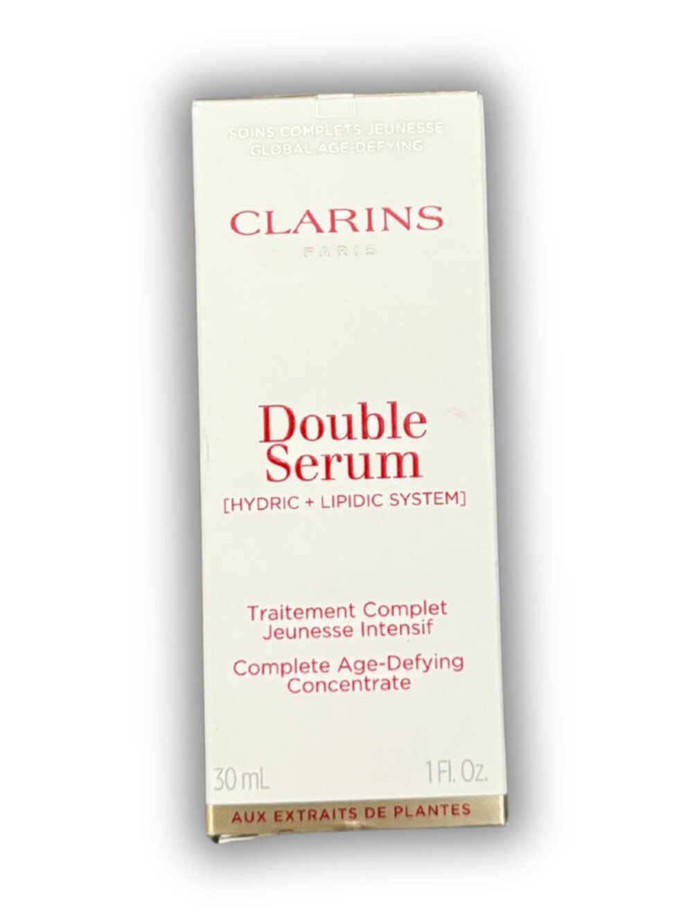 Clarins Paris Double Serum (1 fl oz) Anti-Aging + Anti-Wrinkle Serum